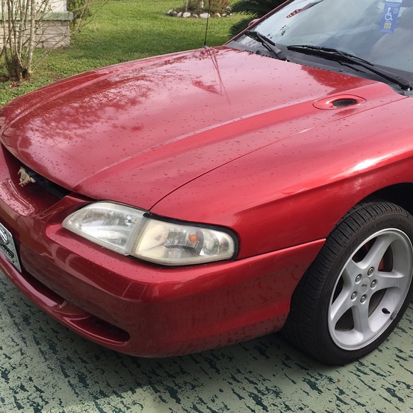 1995 mustang convertible 5speed 5.0 1.10.000 miles - Picture 3 of 4